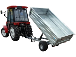 Galvaniseret trailer 1,5 ton